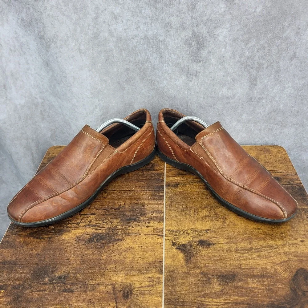 Cole Haan Air Loafer Mens Size 11 M‎ Brown Leather Slip On C11015 Comfort Shoes